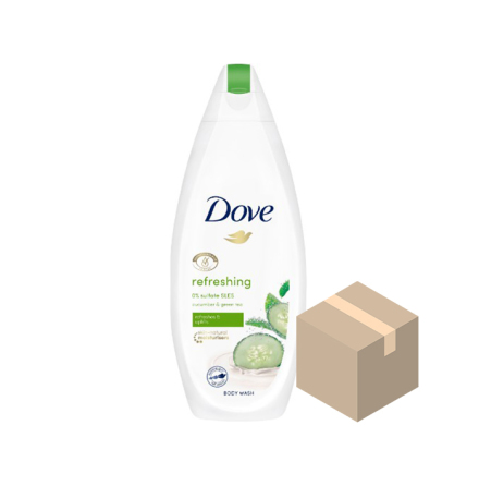 Dove Refreshing Duschgel 6x225 ml